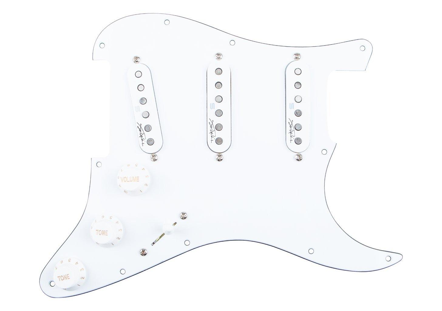 

Seymour Duncan Jimi Hendrix Signature Strat Set with Loaded Pickguard Voodoo Style Pickup Set with Pickguard - Pre-wired [Used] білий