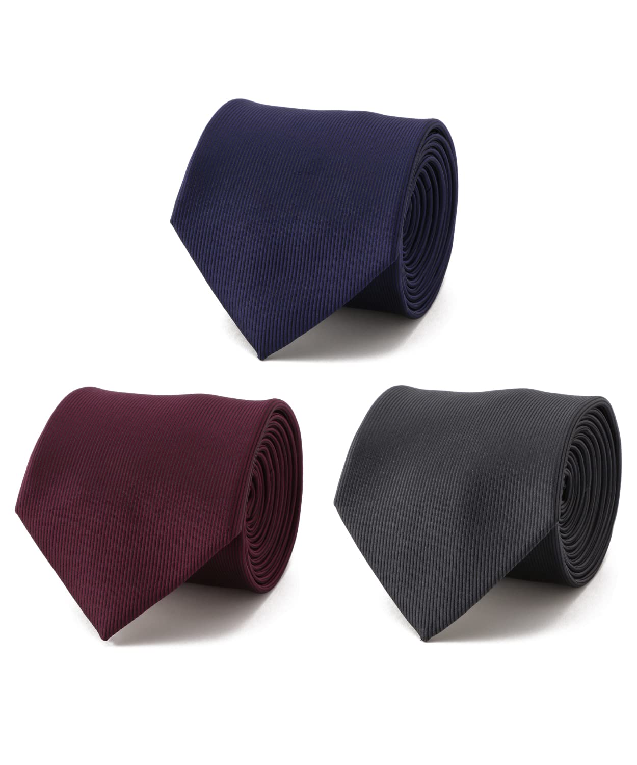

[Orihica] Washable Tie Set of 3 with Gift Box - Men s Tie Set AZSET2-4 Free Size (Set of 3)