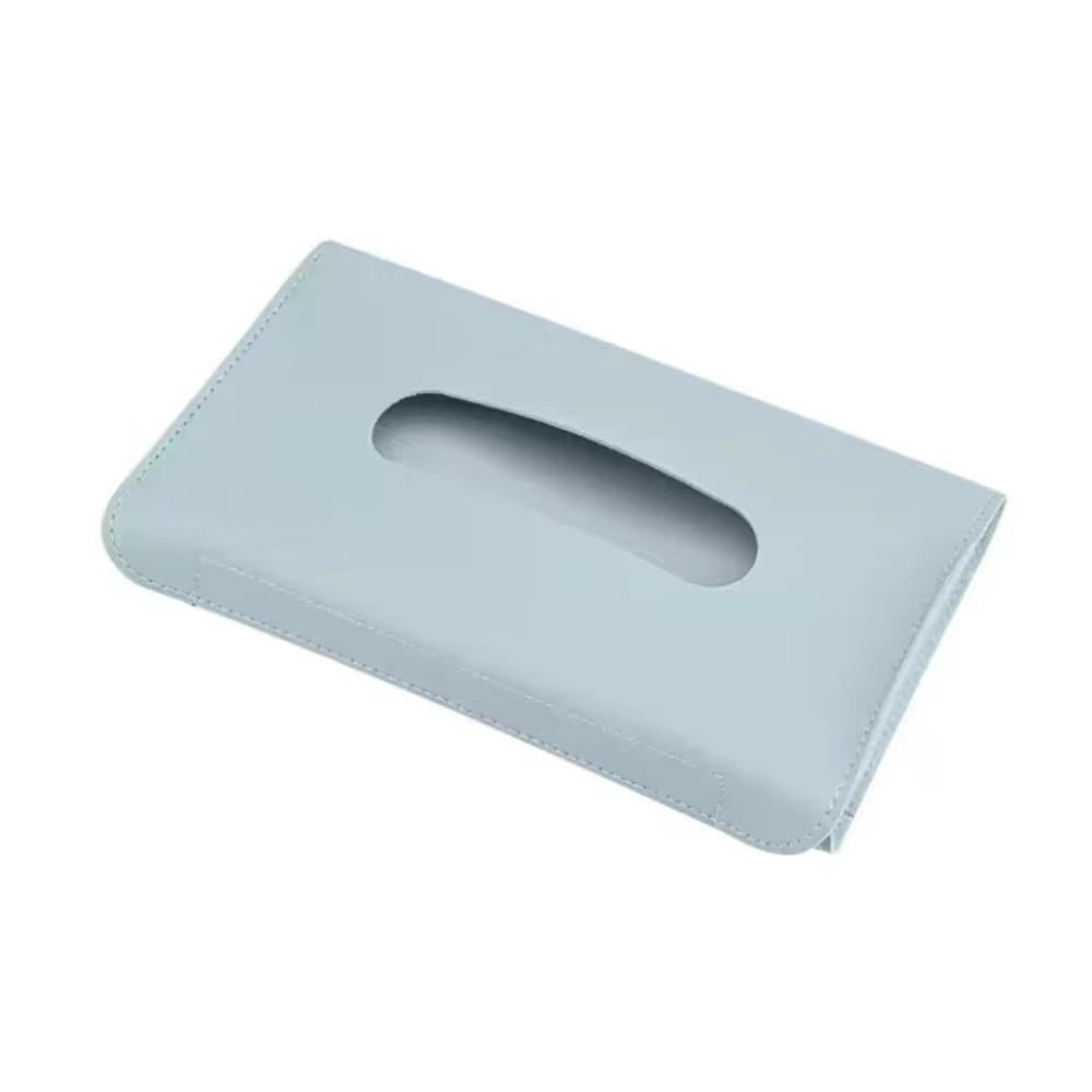 1/2/3pcs Interior Decor PU Leather Car Tissue Holder Universal Soft Car Tissue Box Creative Elegant Car Sun Visor Vehicle Use