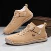 Hot Selling Plus Size Men's and Women's Mid Top Martin Boots Outdoor Casual Shoes Workwear Stitching Men's Shoes 9880