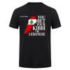 Funny Im Lebanese T Shirts Cool Cotton Streetwear Short Sleeve Summer Style Its In My DNA Lebanon Flag Tshirt HJ029