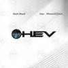 Autoaufkleber HEV Hybrid Logo 3D Decal Karosseriedekoration Abzeichen Heckklappen-Emblem