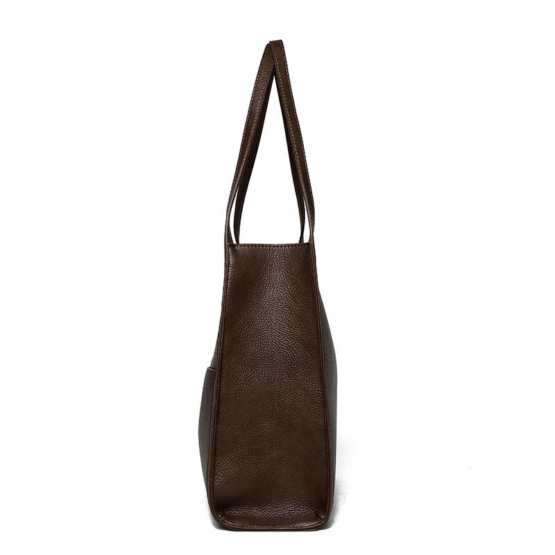 Women's Large Capacity Handbag PU Shoulder Bag