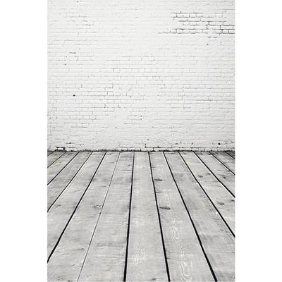 5x7ft Brick Wall Wood Floor Backdrops Studio Photography Props