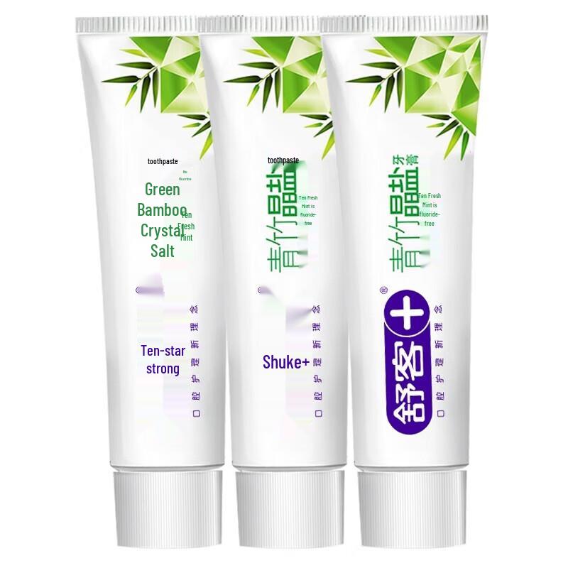 Shuke Green Bamboo Crystal Salt Toothpaste