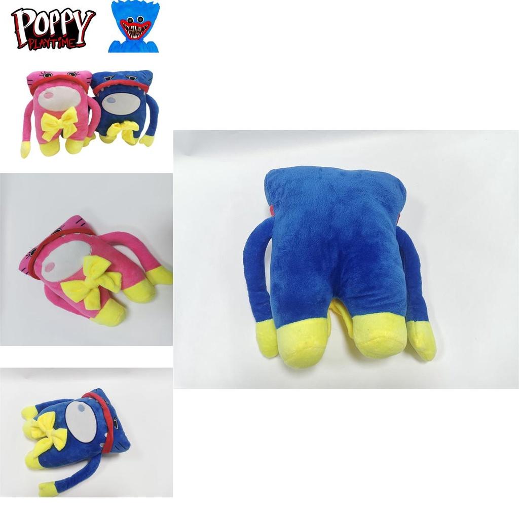 Süßes und kuscheliges Poppy Playtime Huggy Wuggy Kissen Plüschtier Perfekt für Schlafzimmer und Spielzimmer