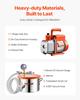 1.5 Gallon Vacuum Chamber 3.5CFM Single Stage Pump Degassing Chamber Kit