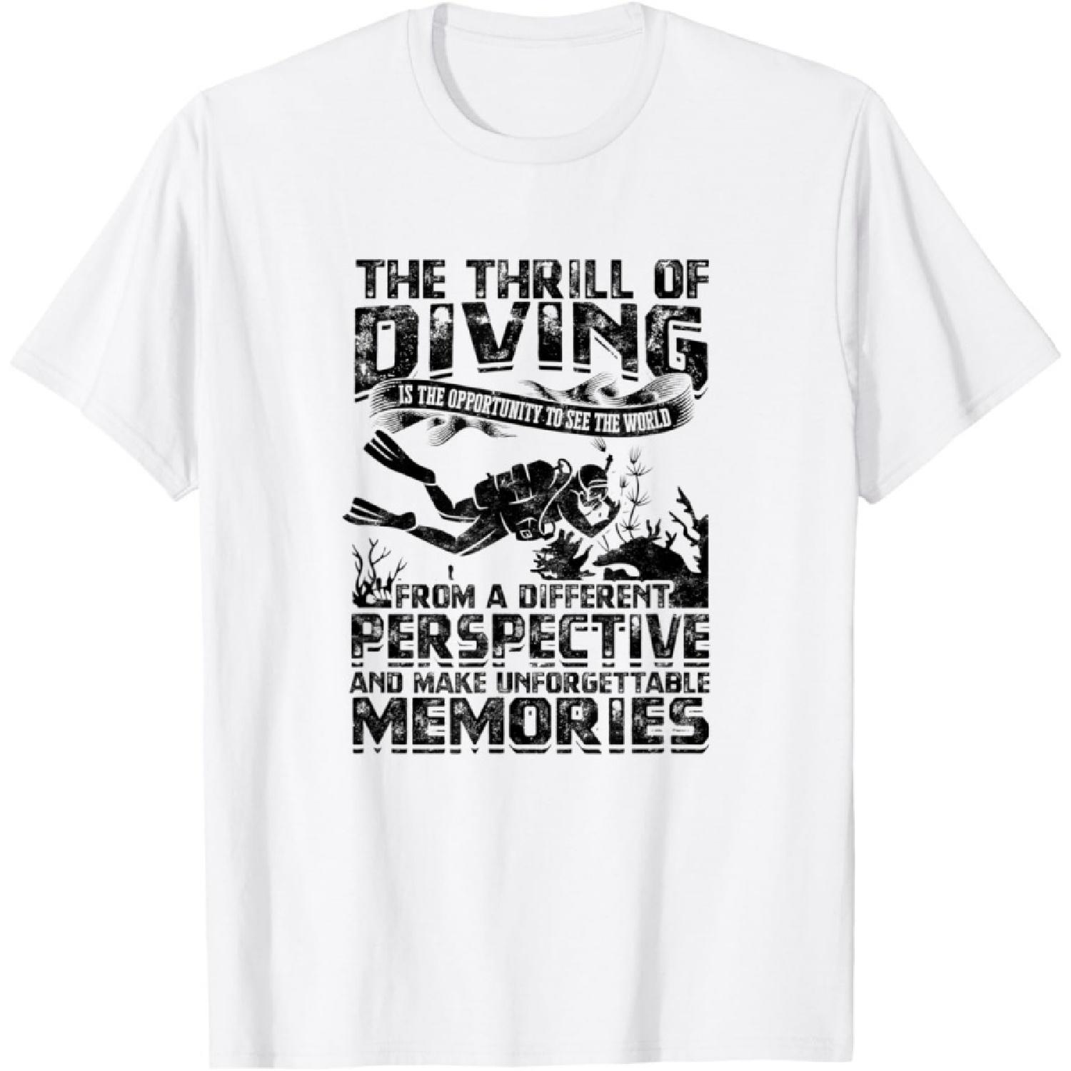 Diving see the world from different perspective and memories T-Shirt S