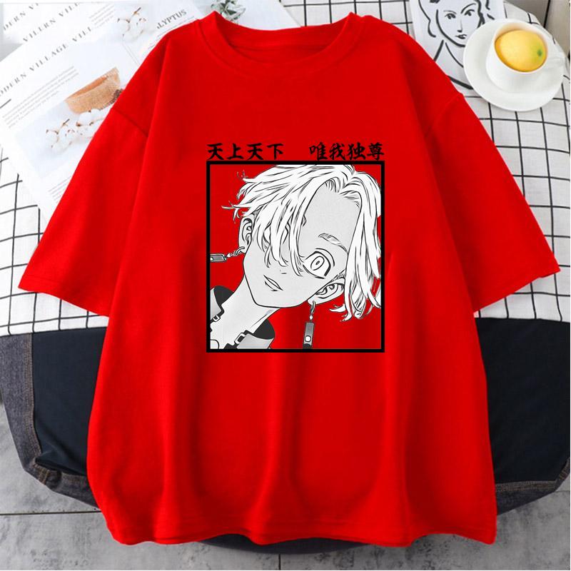 Tokyo Revengers Izana Kurokawa Manga Anime Harajuku Short Sleeves Streetwear Fashion Summer T Shirt Men Women Cartoon Shirt