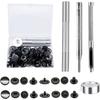Grenzüberschreitendes 20-teiliges 15-mm-Metall-Druckknopfwerkzeug-Set mit Nähfreien Versteckten Druckknopf-Notfallknöpfen