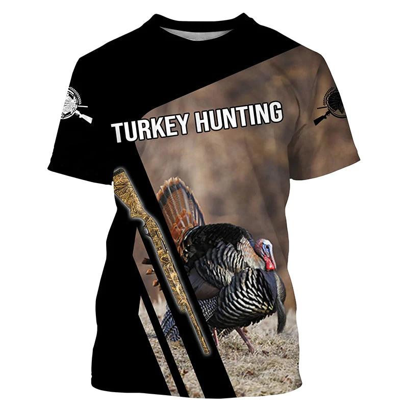 

2024 men s short sleeve T-shirt camouflage hunting animal 3D shirt casual T-shirt fashion men s short sleeve clothing 6XL