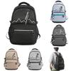 Big Capacity Simple Backpack With Letter Print Design For Middle Students School