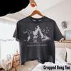 Vintage Girls Will Be Girls Shirt, Feminist Witch Shirt, Witchy Graphic Tee, Feminist Rage Shirt, Dark Humor Feminist Crop