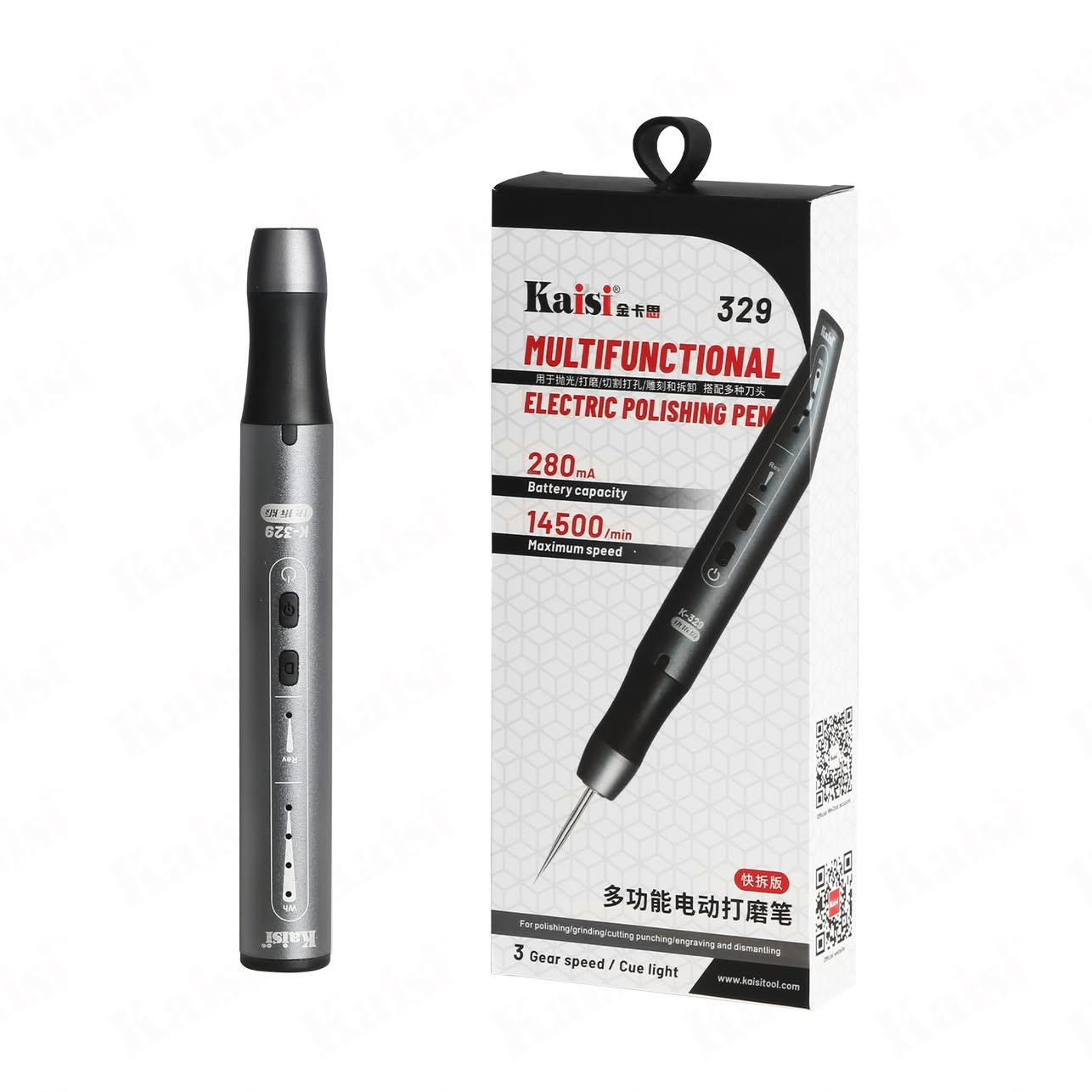 

Kaisie Precision Polishing Pen, Multi-functional Electric Polishing Pen, 9 Polishing Heads as Standard Configuration красный