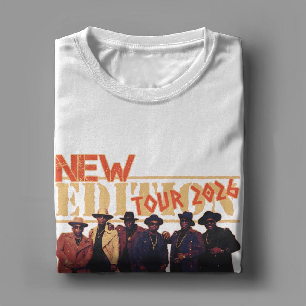 Summer New Edition Tour 2026 86405952 T Shirt For Unisex 100 Cotton Tee Shirt Short Sleeve Clothing