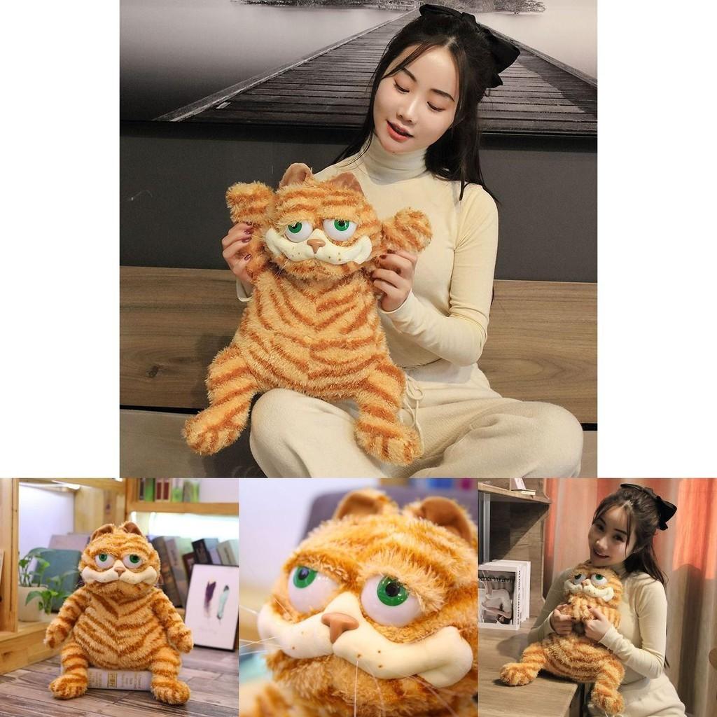Peluche Cartoon Garfield Gatto Grasso Morbido Peluche Animale Cuscino Bambola 12-18 Pollici**