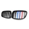 For BMW 5 Series GT F07 2010-2015 New Look Car Grille Grill Front Kidney Glossy 2 Line Double Slat  Dual Line Racing Grilles