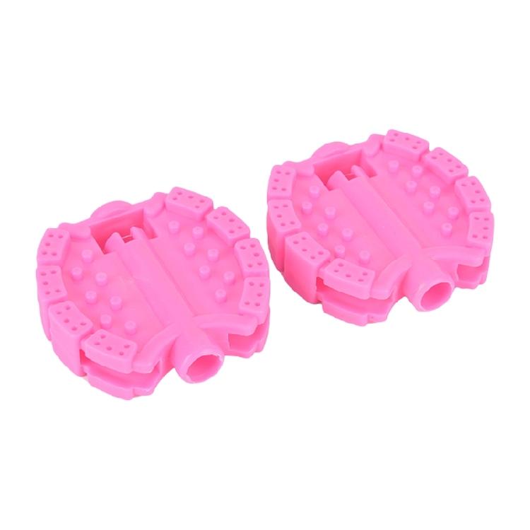 

1Pair Nonslip Plastic Children Bicycles Pedal Toddler Trike Wheel Feet Pedal Replacement Cycling Foot Pedal Enduring 1 розовый