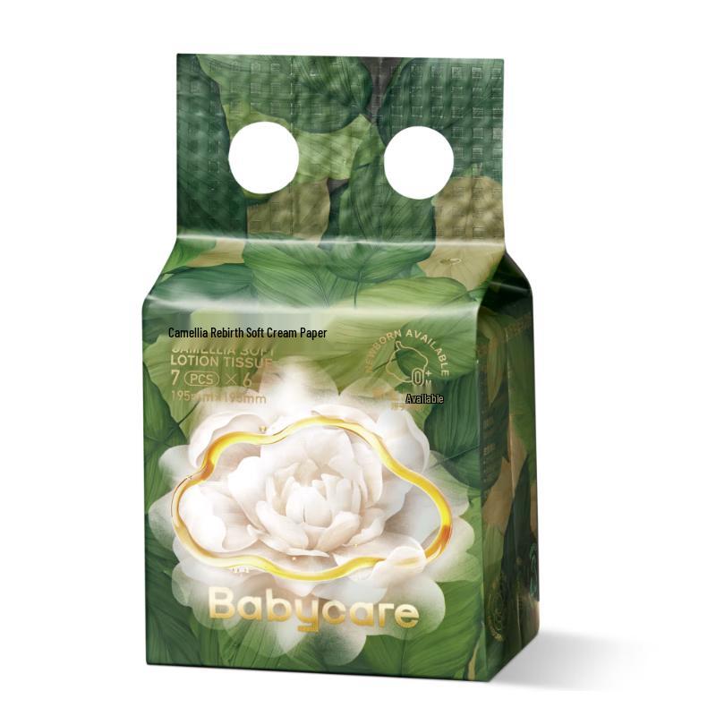 Babycare Camellia 6-Ply Moisturizing Cloud Soft Tissues