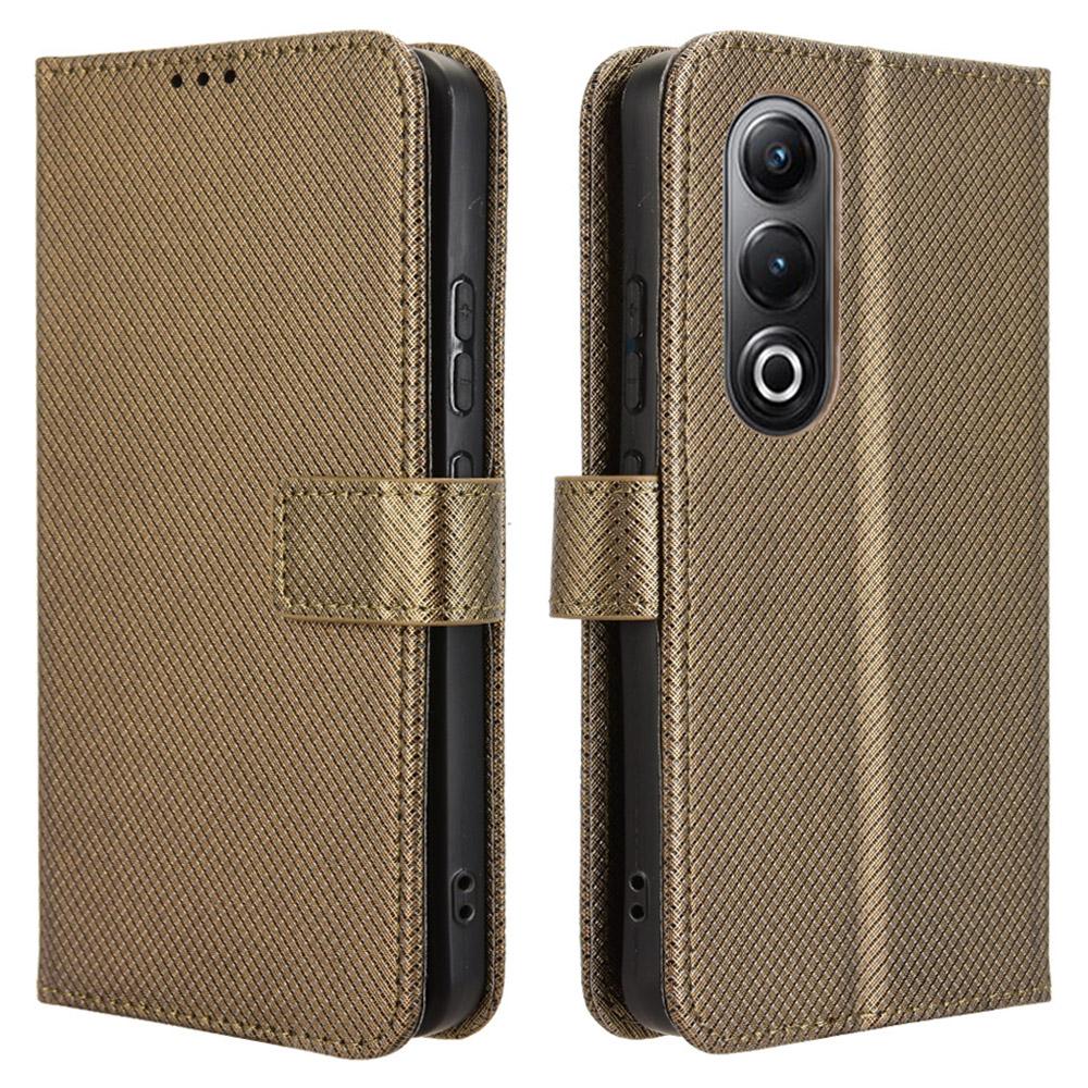 For itel S25 4G Case PU Leather Diamond Texture Wallet Phone Cover