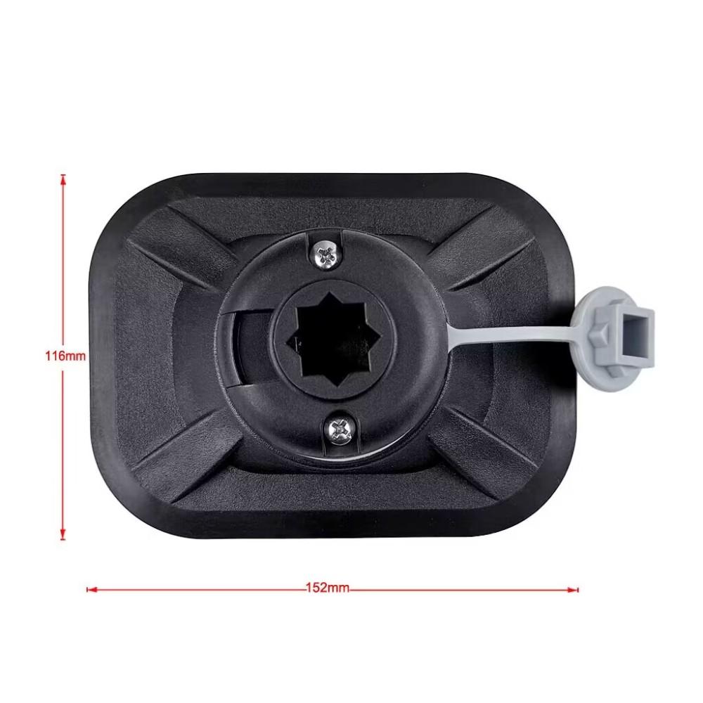 Inflatable Kayak Fishing Rod Support Base Boat Marine Fishing Rod Socket Accesories