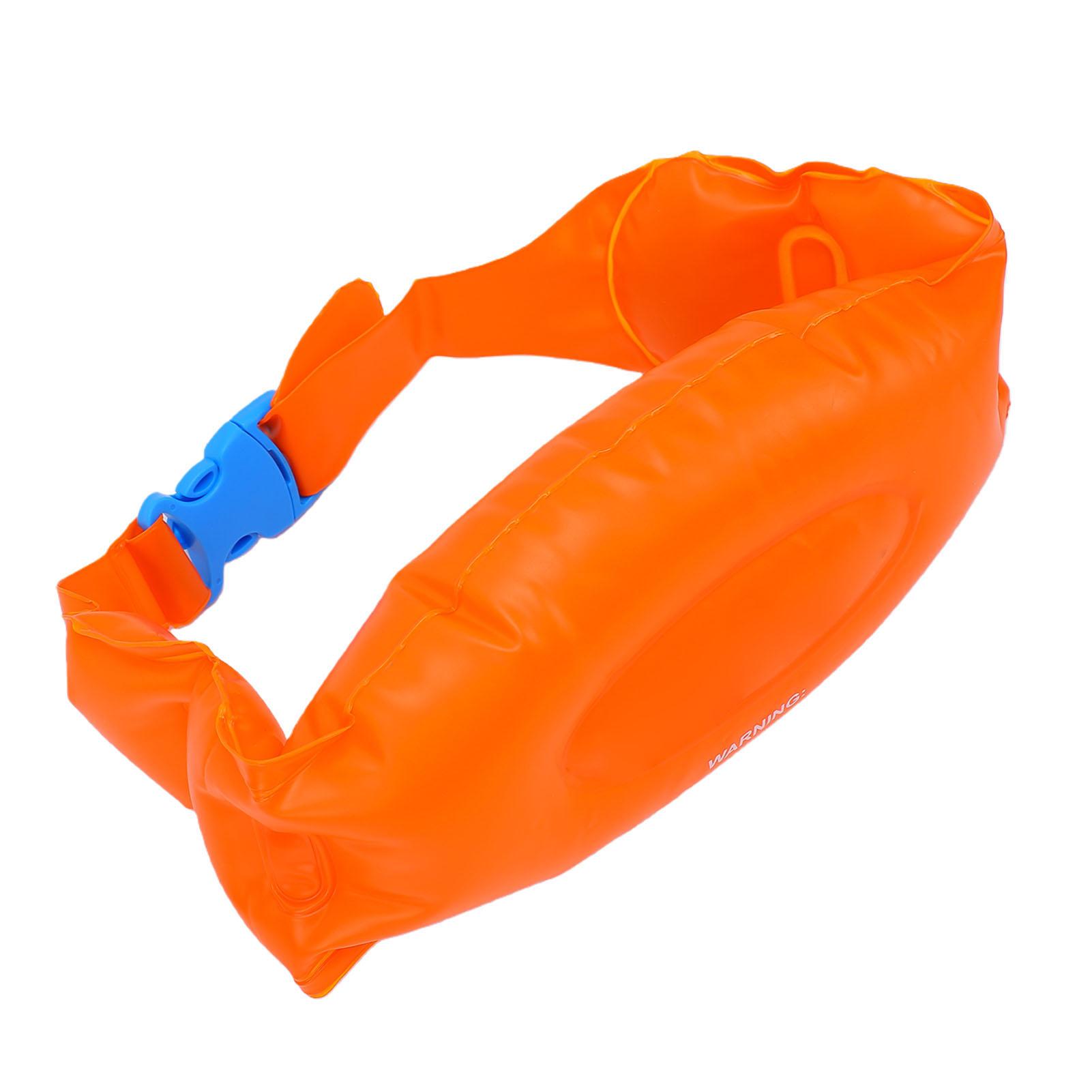PVC Opblaasbare Zwemgordel Verstelbare Drijvende Zwemgordel met Veilige Gesp voor Zwembad L