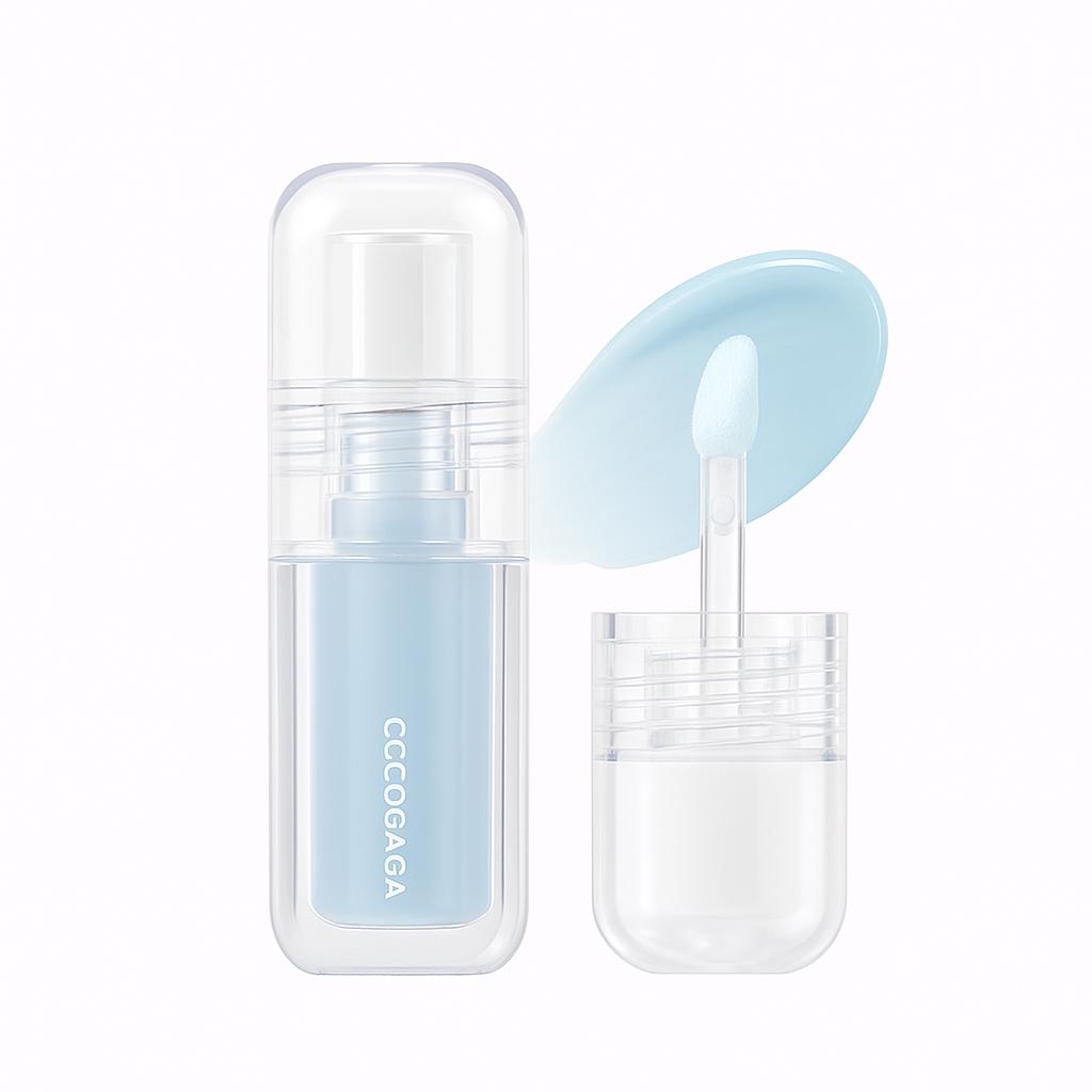 Daiso Cococaga by Forencos Lovely Cat Mood Change Lip Topper (01 Kitten Blue)