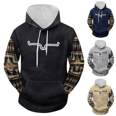 Modischer, lockerer, langärmliger Kapuzenpullover für Herren und Damen