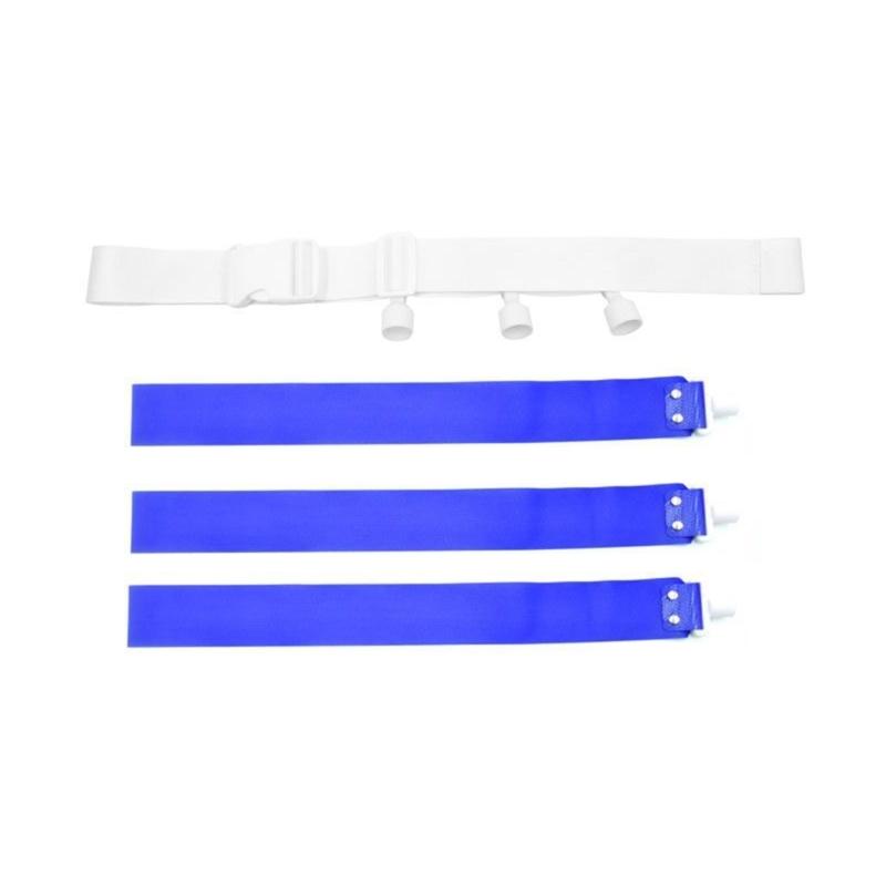 Football Belts and Flags Set Adjustable Football Belt with Flags Touchdown Training Flags Belts for Outdoor Training