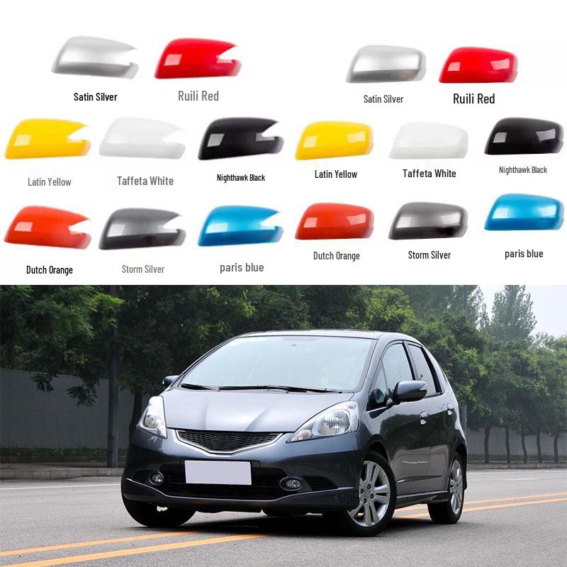 

Compatible Rearview Mirror Cover for 2008-2013 Honda Second Generation Fit/Everus S1 Left Side - Driver