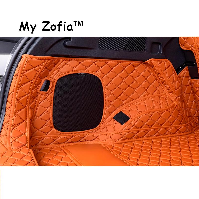 For Xpeng G6 2024 2025 2026 Car Boot Mat Rear Trunk Liner Cargo Protection Leather Mat Interior Modification Accessories