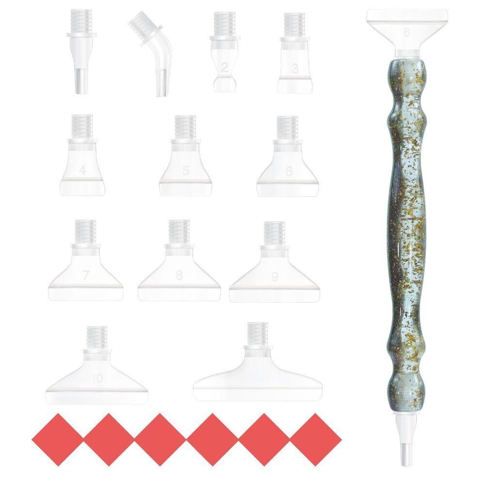DIY Craft 5D Resin Diamond Painting Pen Multi Placers Point Drill Pens Art Accessories