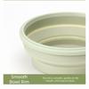with Lids Portable Food Container Solid Colors Silicone Collapsible Bowl  Outdoor