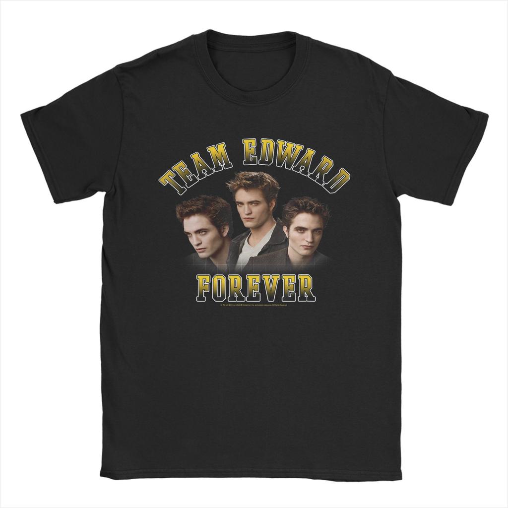 Forks Washington Camiseta Vintage Unissex Camisetas Vintage Crepúsculo Camiseta Hipster de Verão com Gola Redonda Design Roupas Oversized