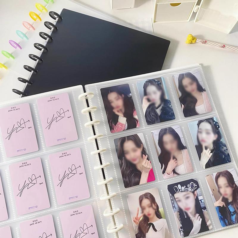 9 Grids Binder Photocard Holder Kpop Cards Colelct Book 1030pcs Binder Pages for Albums Photocard Binder Kpop Stuff