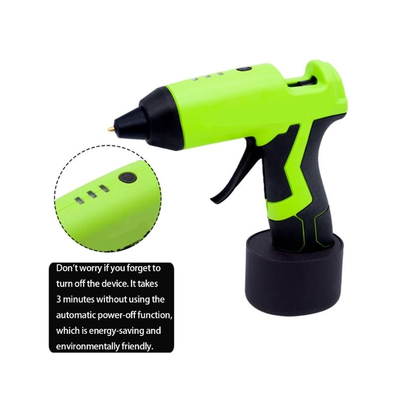 Rechargeable Bonding Tool Set Adhesive Devices Includes 20 Adhesive Rods Ideal For Art Projects And Model Construction