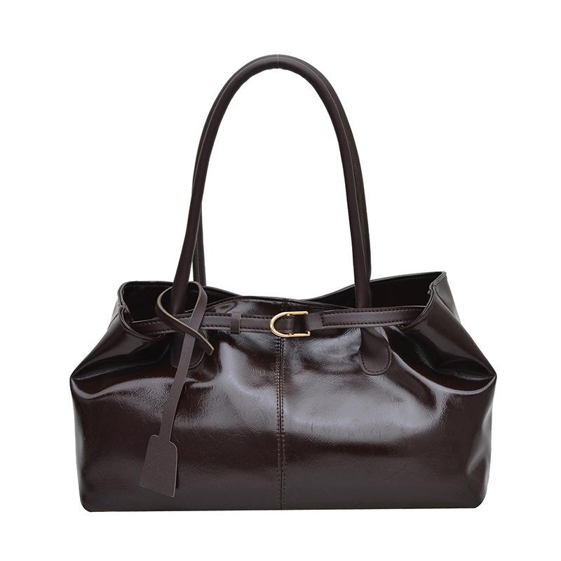 

Fashion handbag women s new retro niche simple casual highend shoulder handbag