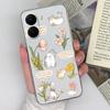 Cases For Xaimo Poco F4 X7 X6 X5 X4 X3 M5 M6 M7 14T 15 Pro Plus Beautiful Girls Pattern Transparent Silicone Camera Protection Housing For Xiaomi Capa