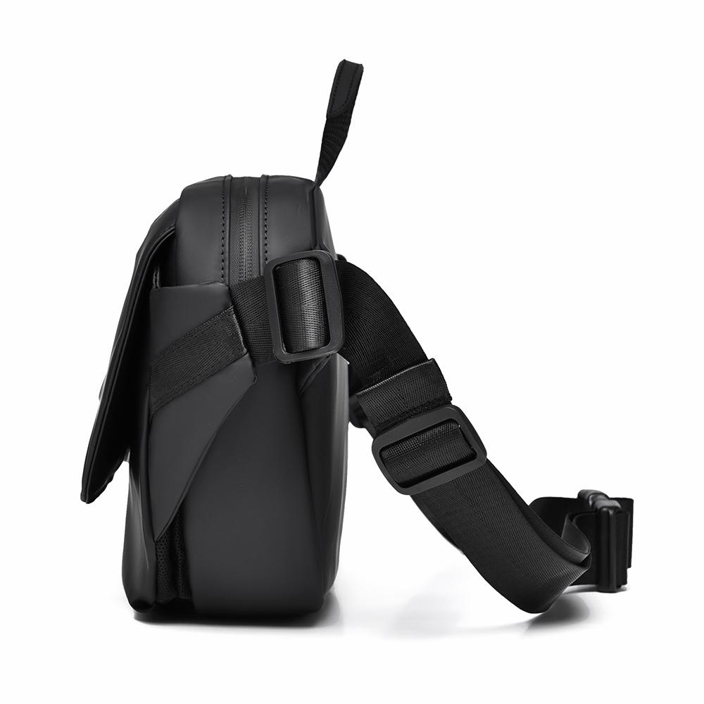 Shoulder Bag Men Multifunction Expandable Waterproof Travel Crossbody Sling Bag Pack Messenger Pack Chest Bag for Male