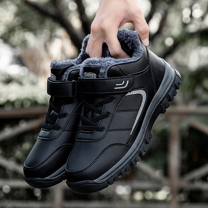 

Хлопковые кроссовки с высоким верхом для пожилых, обувь для ходьбы, зимние утепленные кроссовки для пожилых, обувь для спортивных танцев, обувь для мам 45