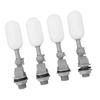4PCS Float Ball Valve DN15 1/2 Inch ABS PE Water Tank Humidifier Mini Float Valve with Adjustable