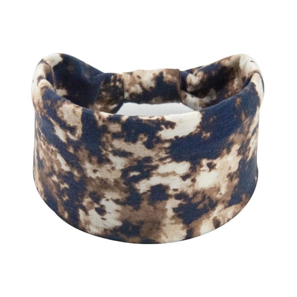 Bohemian Cashew Yoga Übung Stirnband Anti Schweiß und Feuchtigkeit Absorbieren Elastische Baumwolle Stirnband Knoten Stirnband