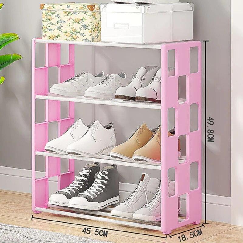 

Стойка для хранения обуви, практичная стойка для тапочек для дома и общежития, простая многослойная стойка для хранения обуви