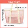 Beach Bag Large Capacity Mesh Tote With Multiuse Design For Travel And Beach Days