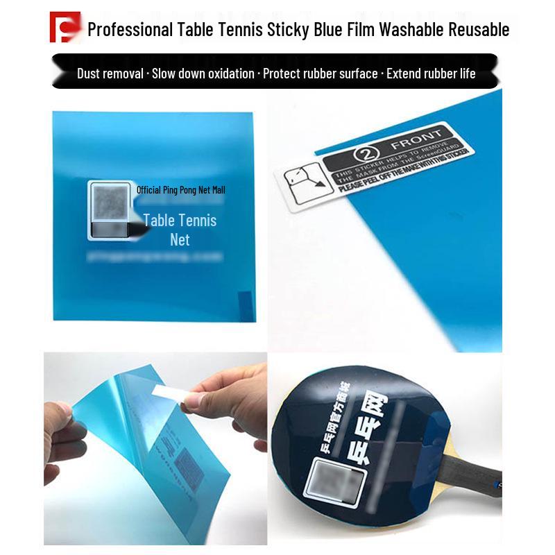 Table Tennis Maintenance Kit: Net, Racket Rubber Cleaner, Sponge, Edge Protector