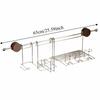 Waterproof Suction Cup Bathroom Shelf Luxury Style Wall Mount Storage Holder  Cosmetics Storage