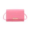Retro trendy felt shoulder bag new casual handbag stone pattern fashion simple messenger small square bag