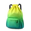 Waterproof Gradient Color Waterproof Bag Nylon Outdoor Camping Fitness Bag  Unisex