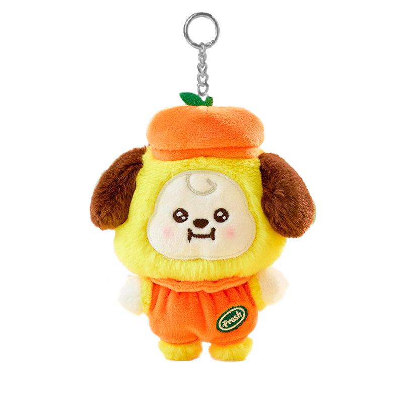 

Popular boy group orange series plush doll pendant cute cartoon doll bag pendant keychain gift Individually packaged