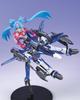 AOSHIMA VFG Macross Frontier Super Messiah Clan Clan Height 155mm plastic model VF-25G approx. Color-coded MC-07